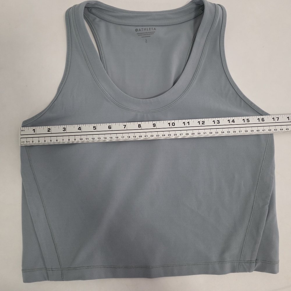 Firm Athleta Tank Top Shirt Top Bundle Green And White Size Medium And Large - Picture 7 of 11
